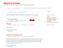 Tablet Screenshot of blogtecnologico.net